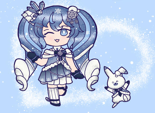 Snow Miku 2025 Snow Miku 2025